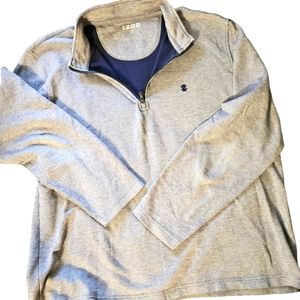 Izod men's 3/4 up pull over Xxl